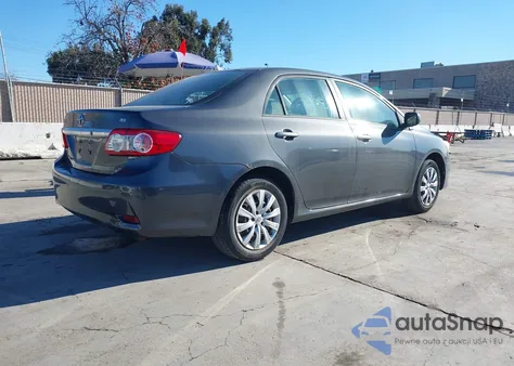 2013 Toyota Corolla Le z USA, uszkodzony, nr VIN 2T1BU4EE6DC087410